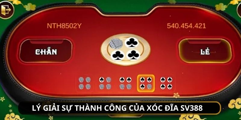 Những nguyên nhân dẫn đến sự thành công của game xóc đĩa